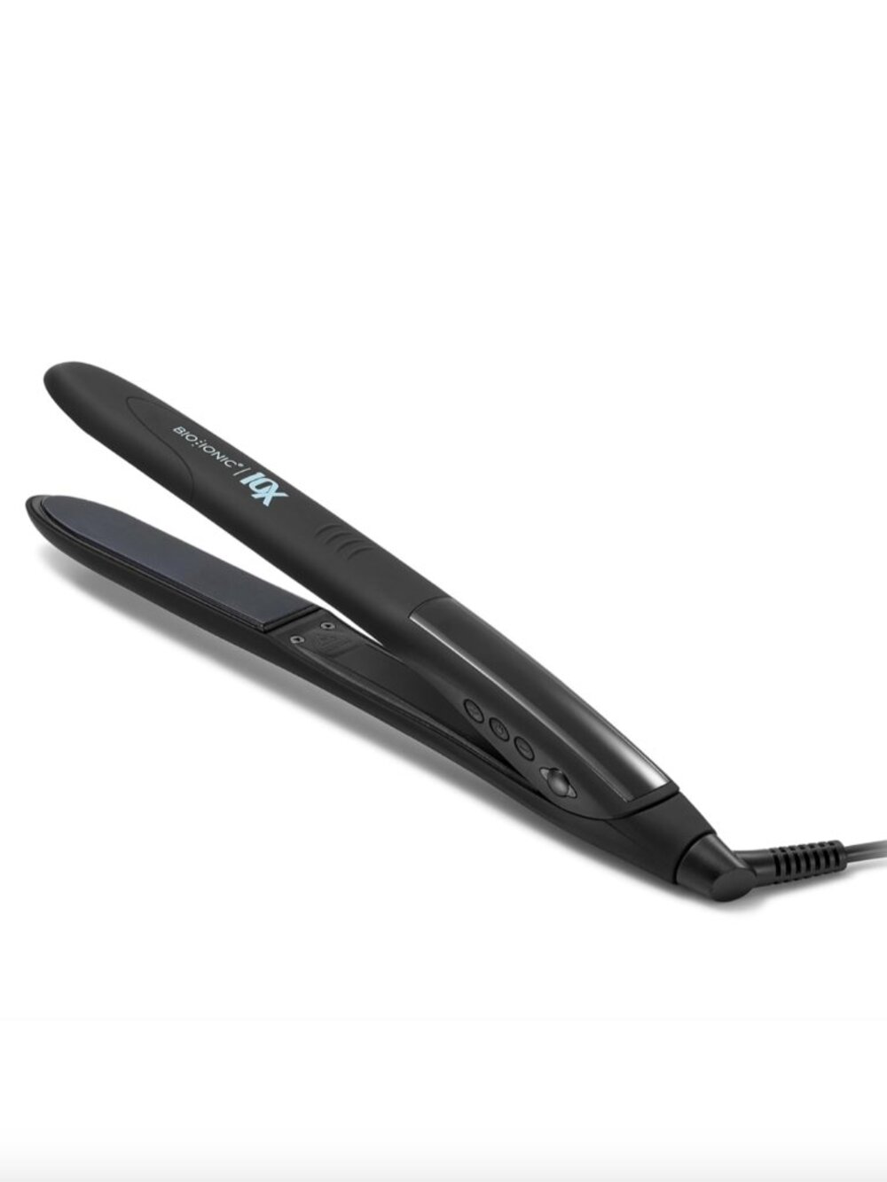 NEW Bio Ionic 10X Styling Iron 1 Inch Hair Straightener Flat Iron 1" Black 10 X